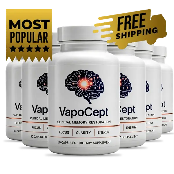 Six bottles of VapoCept with free shipping